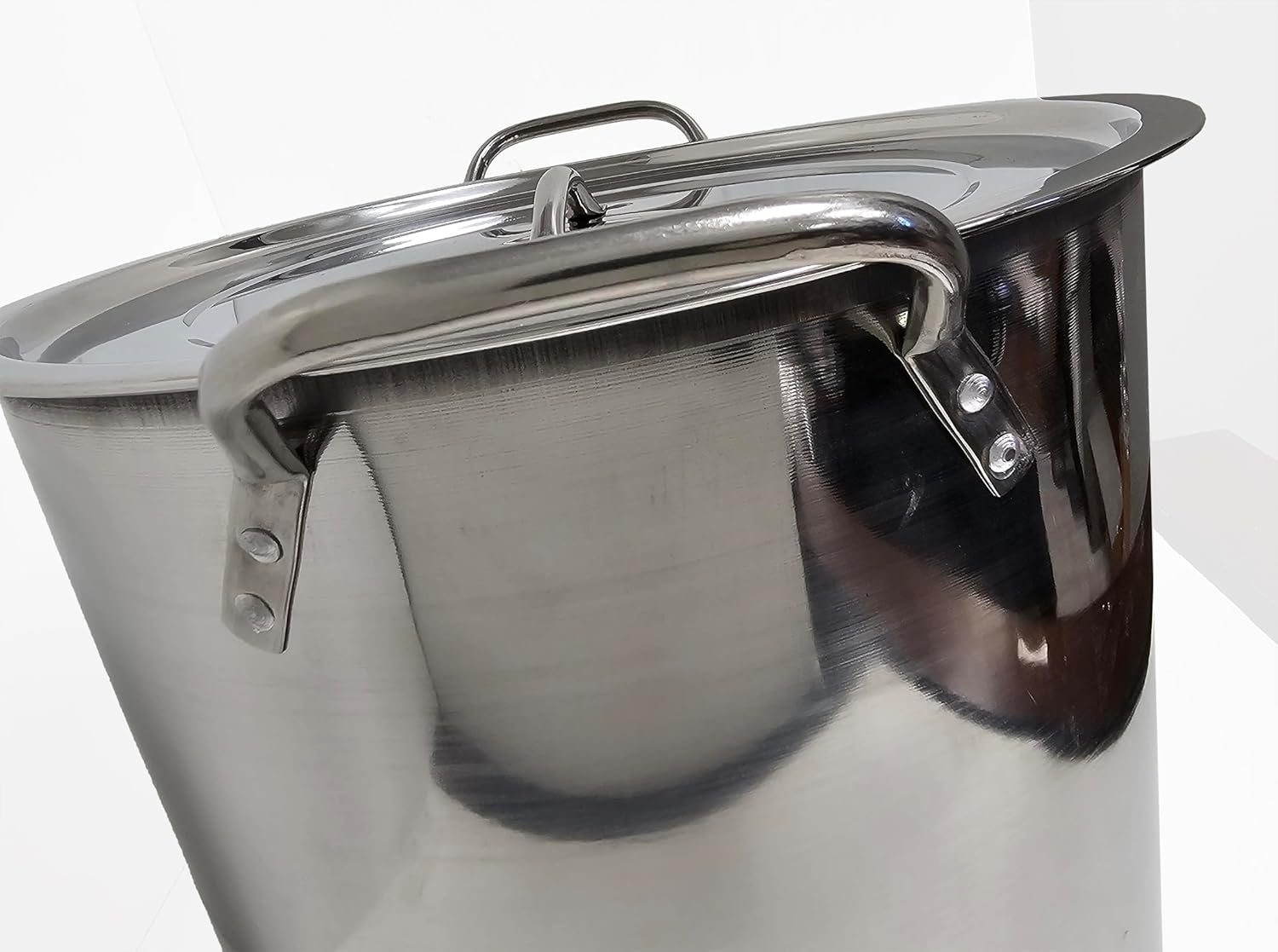 Strange Brew Polar Ware 20 quart Economy SS Brew Kettle with Cover Brew Pot