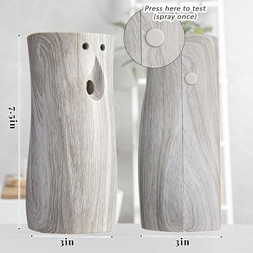 Miniatura 2 de Maxcheck 4 unidades de ambientador automático dispensador de aire en aerosol de 3 x 7.5 pulgadas Ambientador automático para interiores aeropuerto,