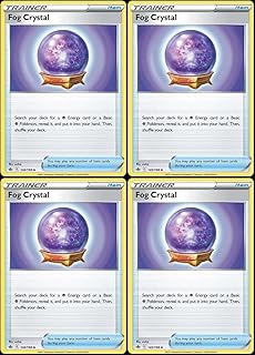 Fog Crystal 140/198 - Chilling Reign - Pokemon Trainer Card Lot - Playset x4