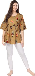 AV2 Printed Women Maternity Feeding Top Price In India