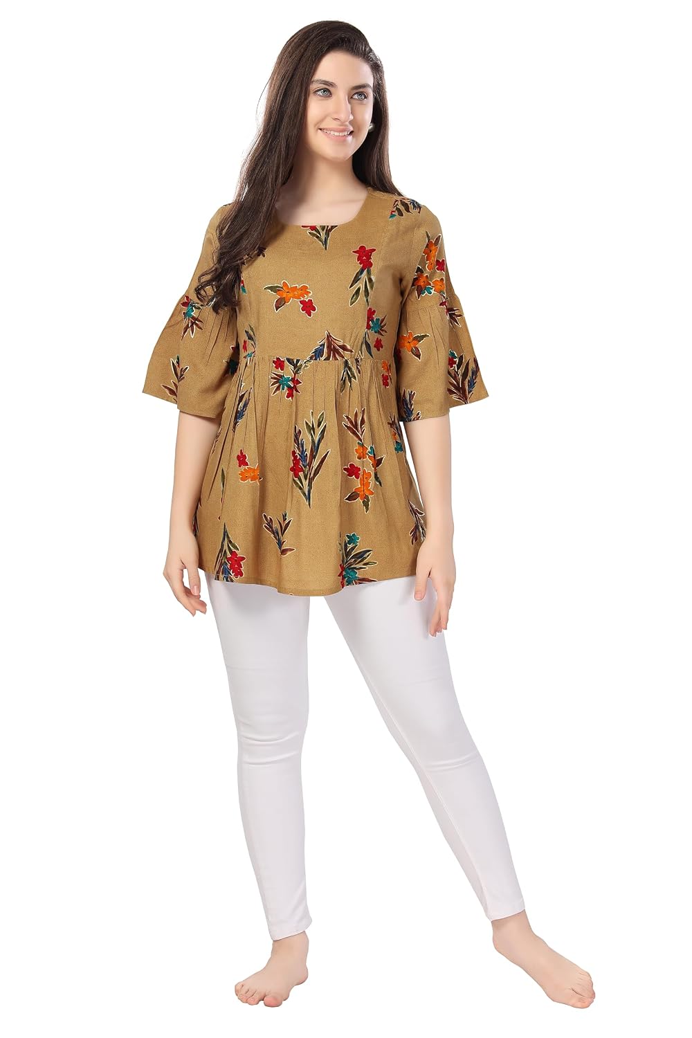 AV2 Printed Women Maternity Feeding Top