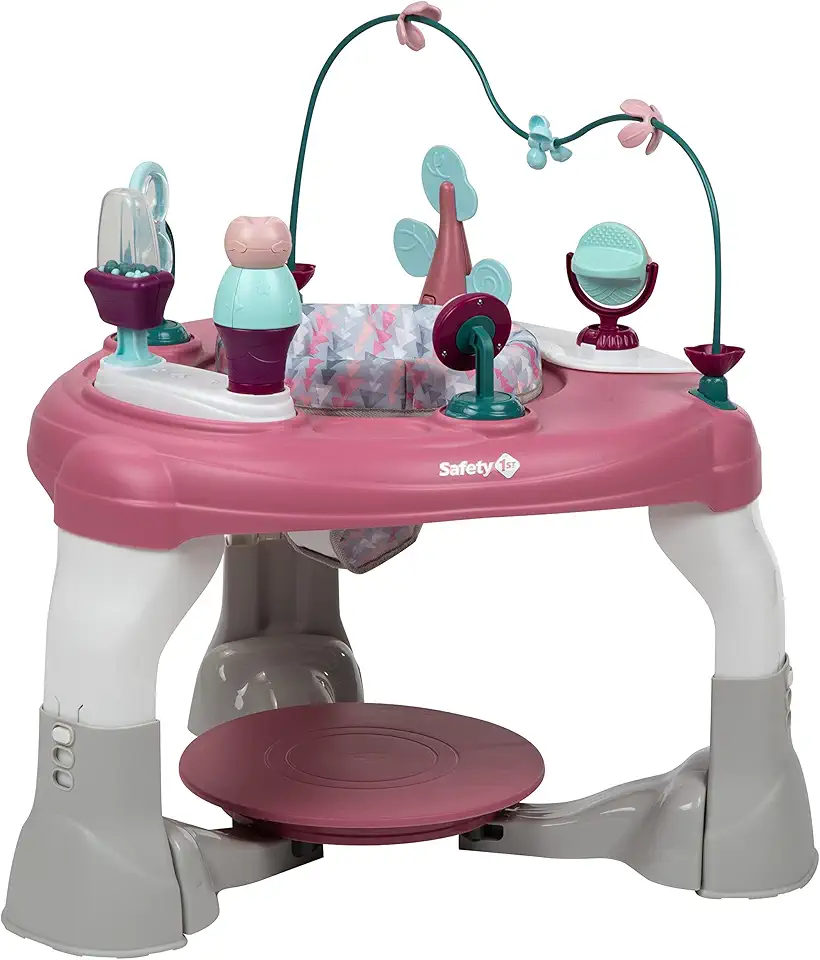 Safety 1st Grow and Go 4-in-1 Stationary Activity Center, Oslo Pink