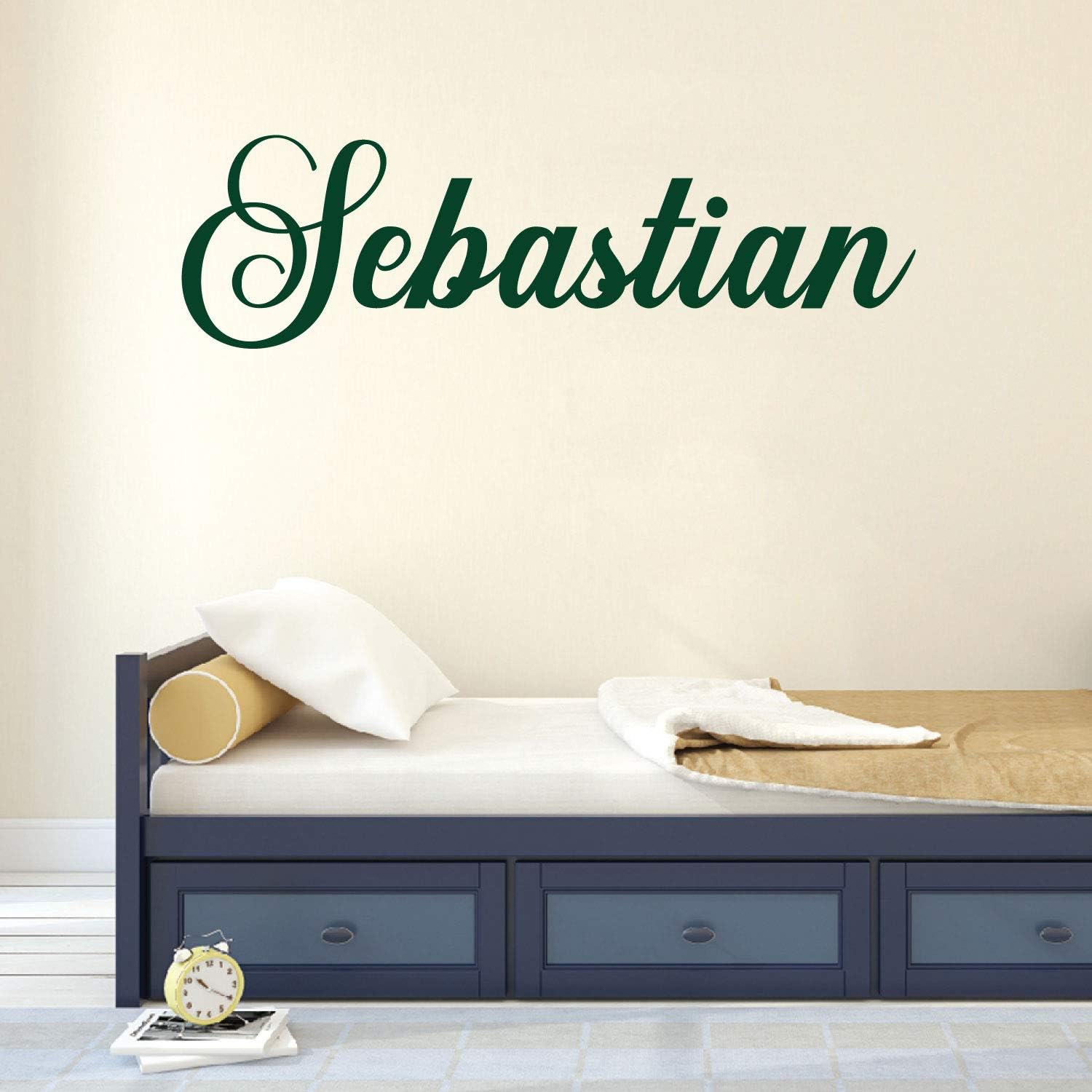 Multiple Font Custom Name Nursery Wall Decal Vinyl Sticker | Home Décor | Custom Kids Room Decal | Bedside Decals | Children’s Room| Car | Laptop - Image 3