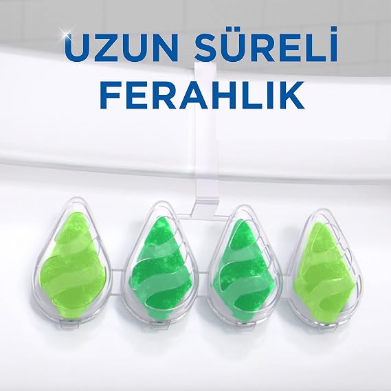 Mr Muscle Active Clean Çam Kokulu 2'li Klozet Bloğu (1 x 2 Adet)