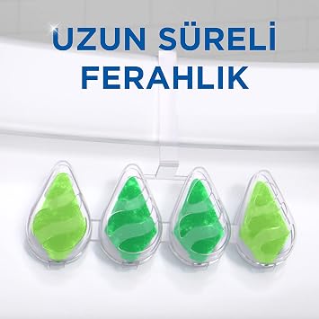 Mr Muscle Active Clean Çam Kokulu 2'li Klozet Bloğu (1 x 2 Adet)