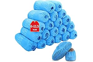 Disposable Non-Slip Shoe Covers for Indoor Floor Protection (200 Pack)