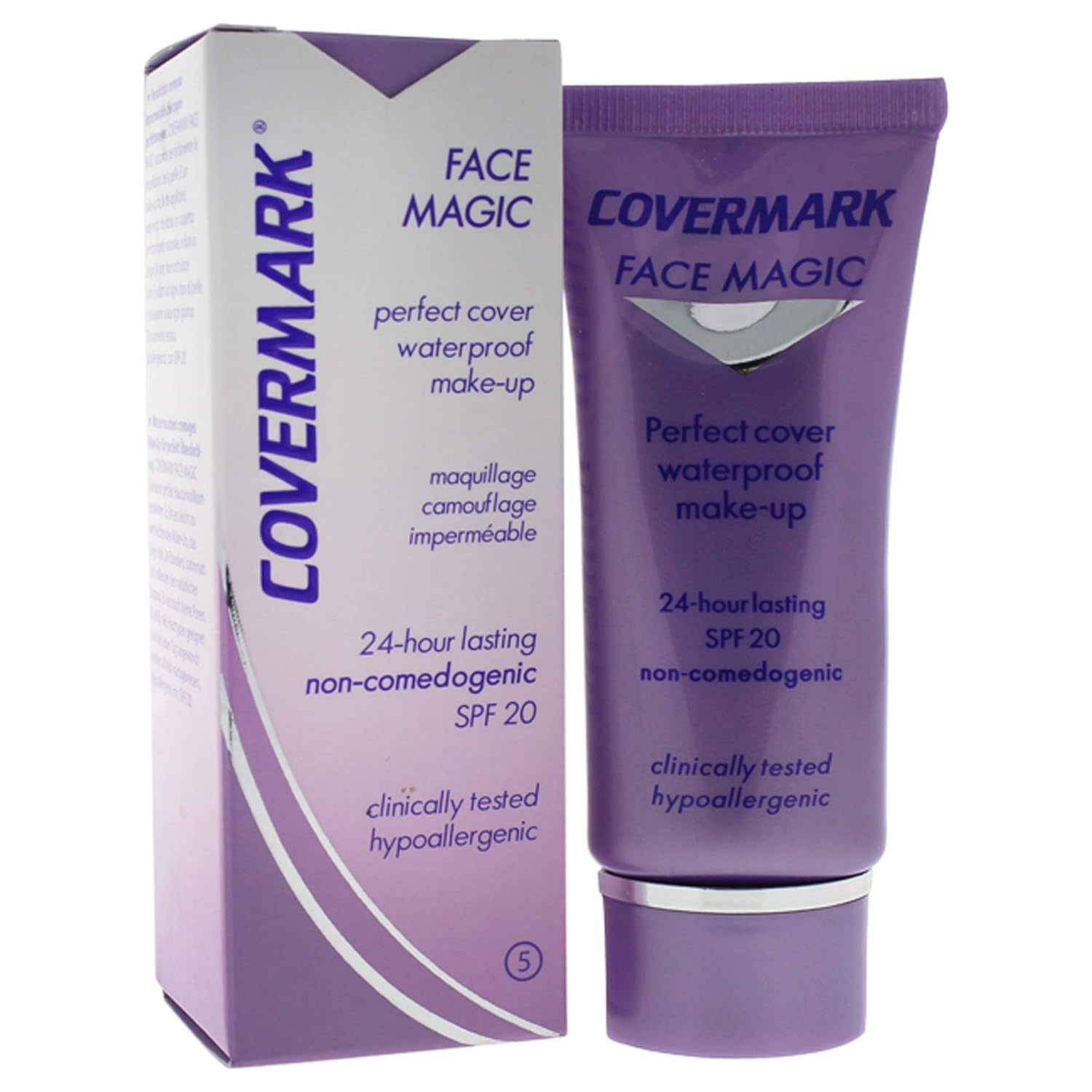 Covermark Women's # 5 SPF 20 Face Magic Waterproof Make-Up, 1.01 Ounce