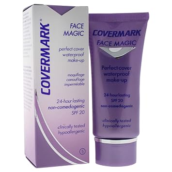 Covermark Womens # 5 SPF 20 Face Magic Waterproof Make-Up, 1.01 Ounce