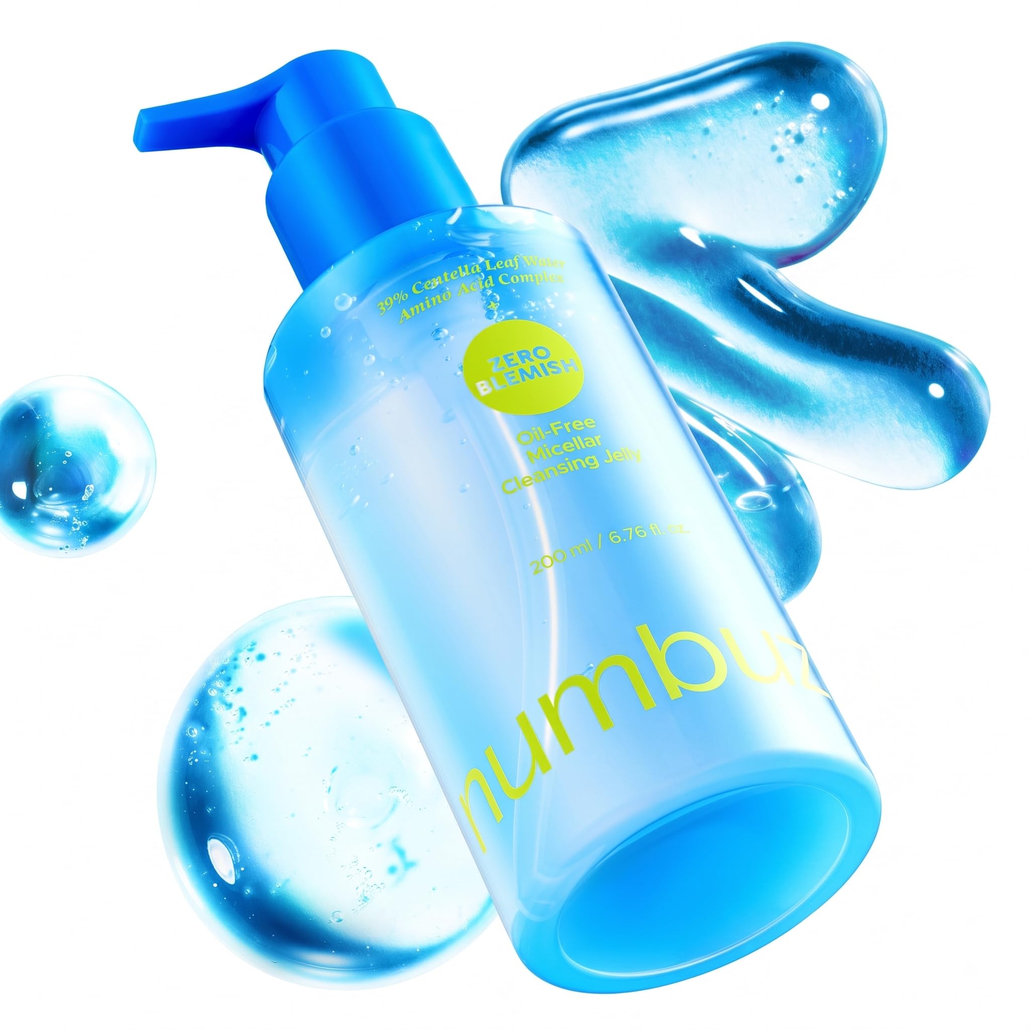 Amazon.com: numbuzin Zero Blemish Centella Micellar Cleansing Gel