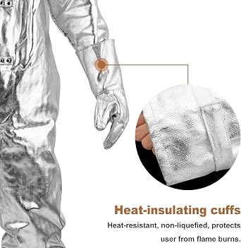Heat Resistant Suit Anti Thermal Radiation Suit 1000-1200C