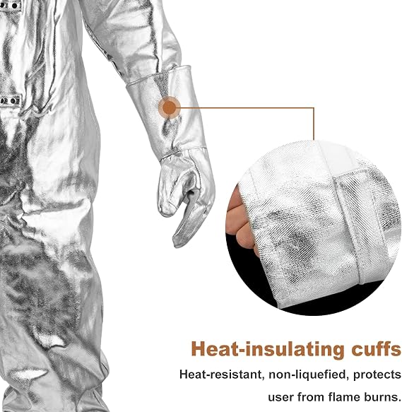 Heat Resistant Suit Anti Thermal Radiation Suit 1000-1200C