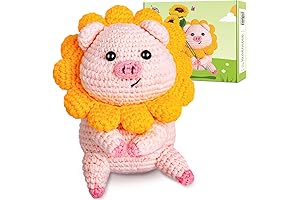 Awe-Inspiring Pig Crochet Kit for Beginners