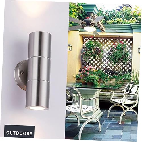 Miniatura 5 de OSALADI Luces de pared LED para exteriores, luces de pared al aire libre, aplique al aire libre, lámpara de pared decorativa para el hogar, lámpara