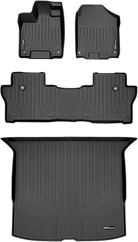 Miniatura 39 de MAXLINER Alfombrillas de tercera fila para Honda Pilot 2016-2022 2-Negro -,3-Negro -,4-Negro -,Honda (CR-V) 2012-2016,Honda (CR-V) 2017-2022,5-Negro