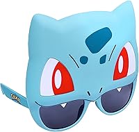 Vista 13 de Sun-Staches Pokémon Pikachu - Lentes de sol oficiales de Lil para niños, accesorio para disfraz con lentes UV400, máscara amarilla Pikachu