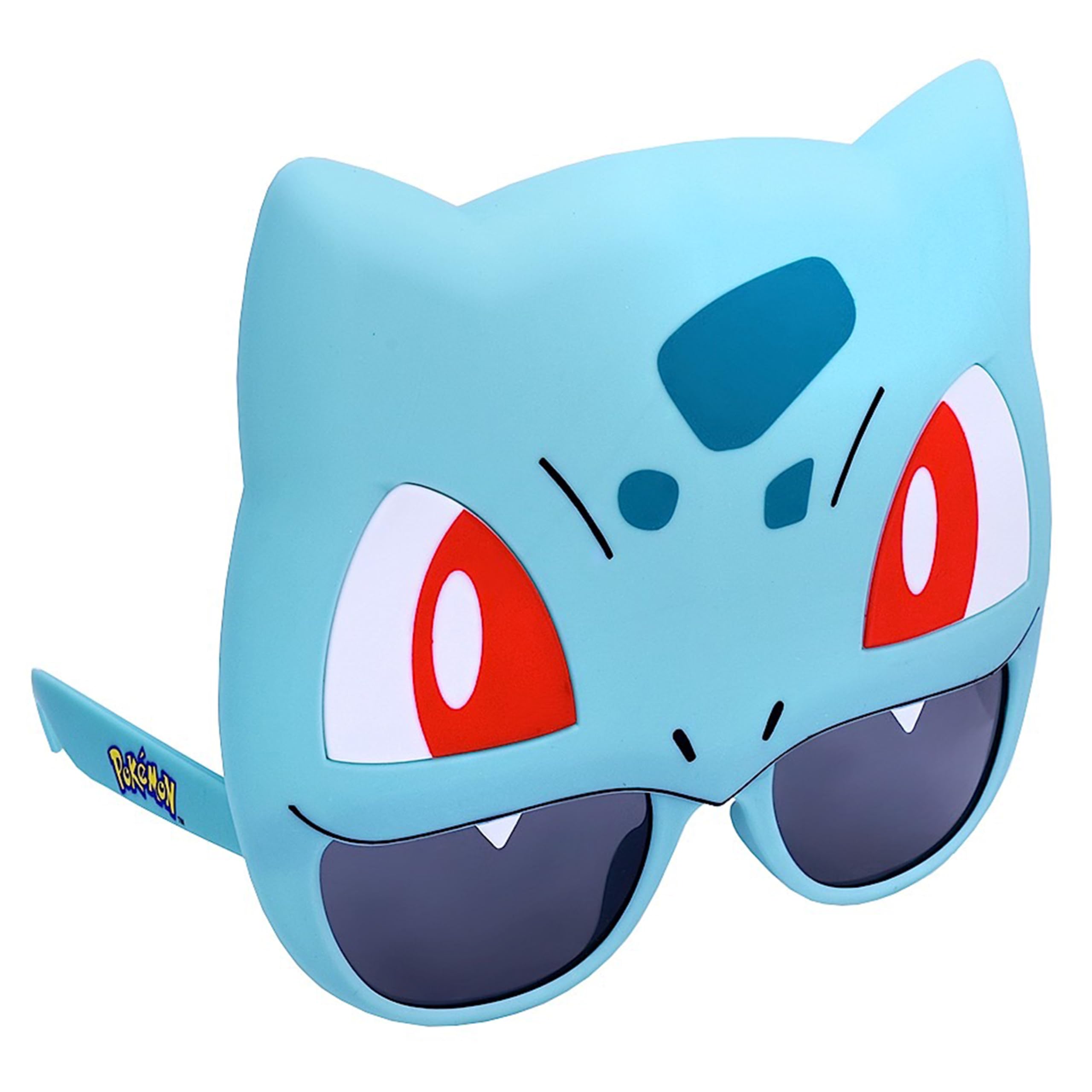 Sun-Staches Pokémon Official Bulbasaur Sunglasses | Costume Accessory | UV 400 | One Size Fits Most