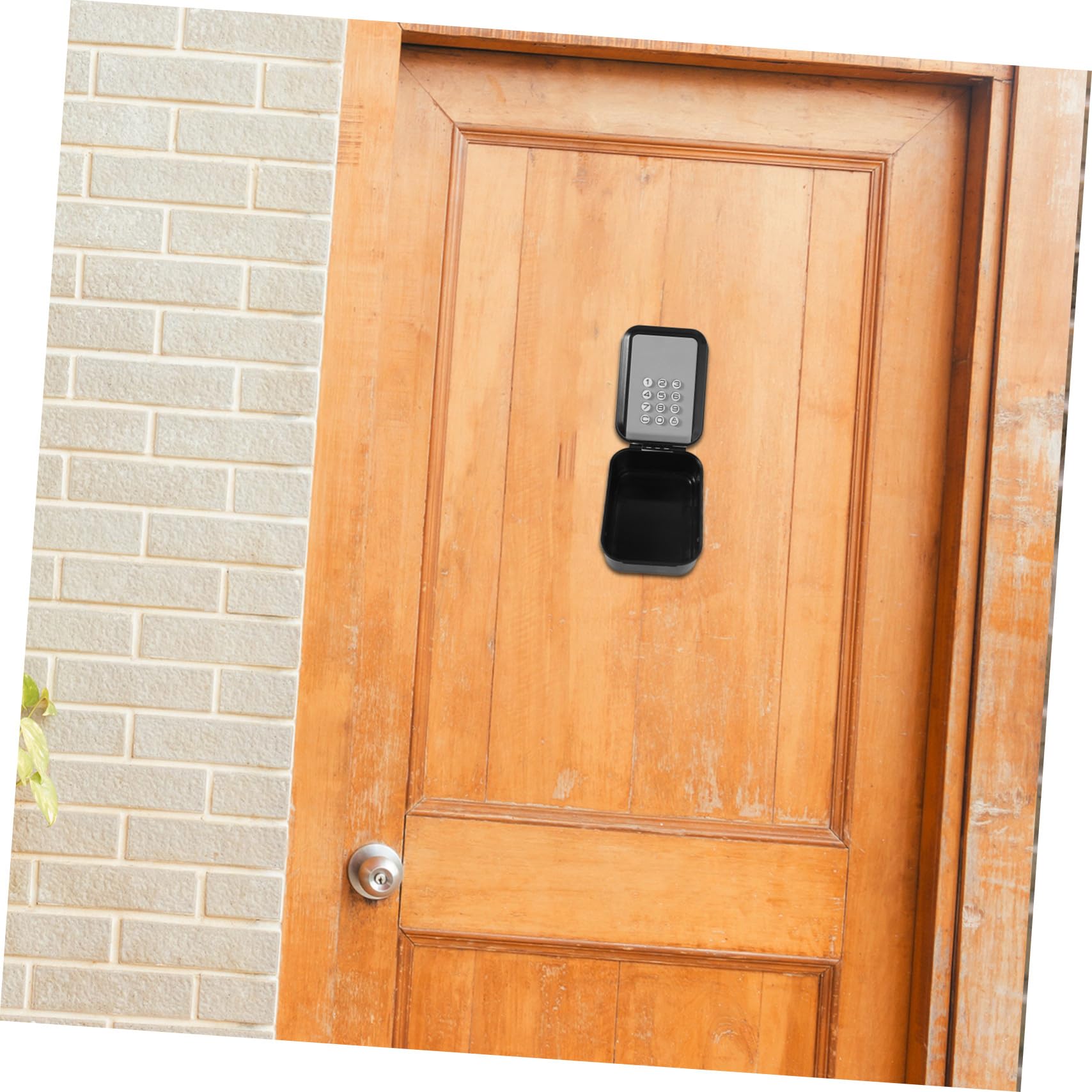 Boîte à Clés Murale Étanche avec Serrure à Code Antieffraction Boîte Sécurisée Intelligente pour Extérieur Accès à Distance Rangement Multiple pour Maison Bureaux et Locations