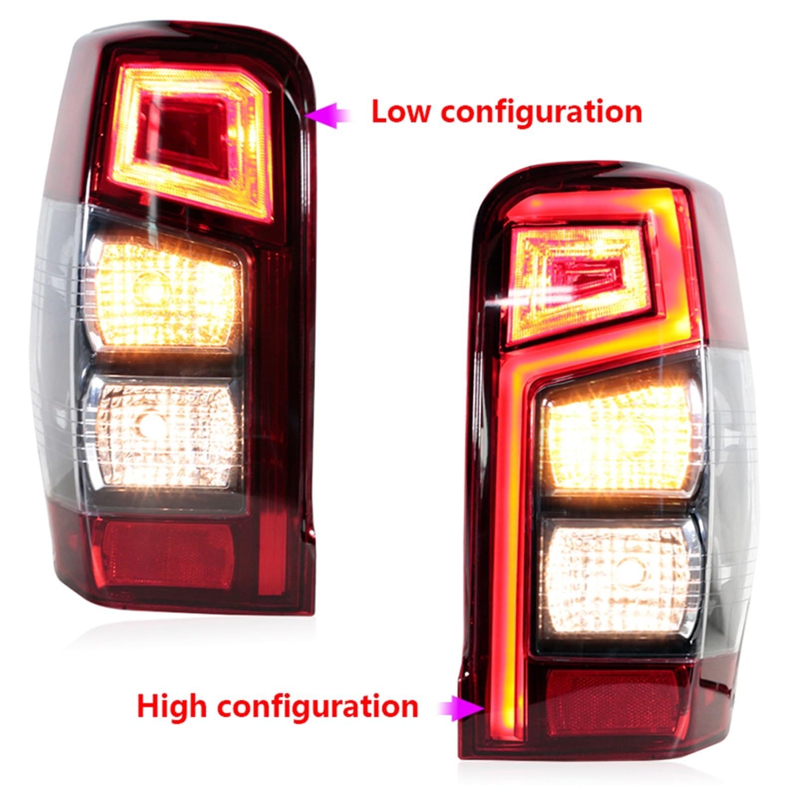 Lampa tylna zespolona Zestaw świateł tylnych samochodu L200 Triton 2019 2020 Lampa hamowania Lampa tylna 8330B213 8330B214(Low Left)