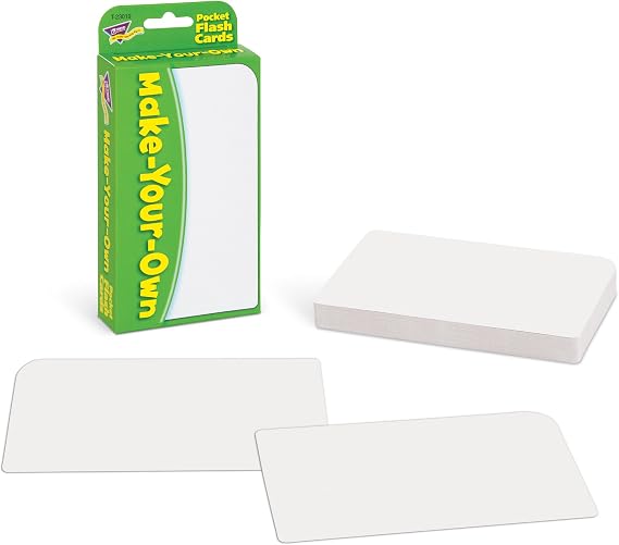 Make-Your-Own Pocket Flash Cards