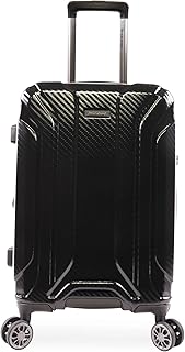 Keane Spinner Suitcase, Black, Carry-On