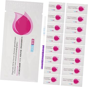 20pcs Pregnancy Test Strips for Samples, Early Detection