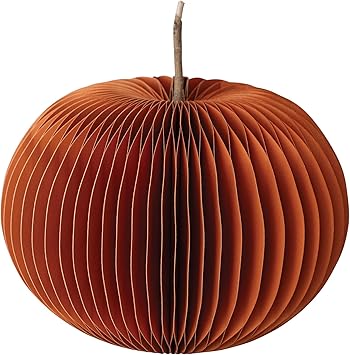 Paper Folding Honeycomb Pumpkin, Small - Thumbnail 2