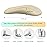 ZUCNANA Arch Support Inserts for Women Flat Feet (2 Pairs Beige), Soft Gel Arch Support Insoles for Plantar Fasciitis, Reusable Arch Pads for Foot Pain Relief, One Size Fits Any