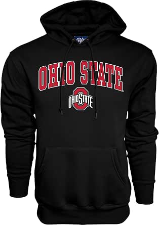 Blue 84 Michigan Wolverines Arching Team Color Hoodie – Men's Fan Hooded Sweatshirt