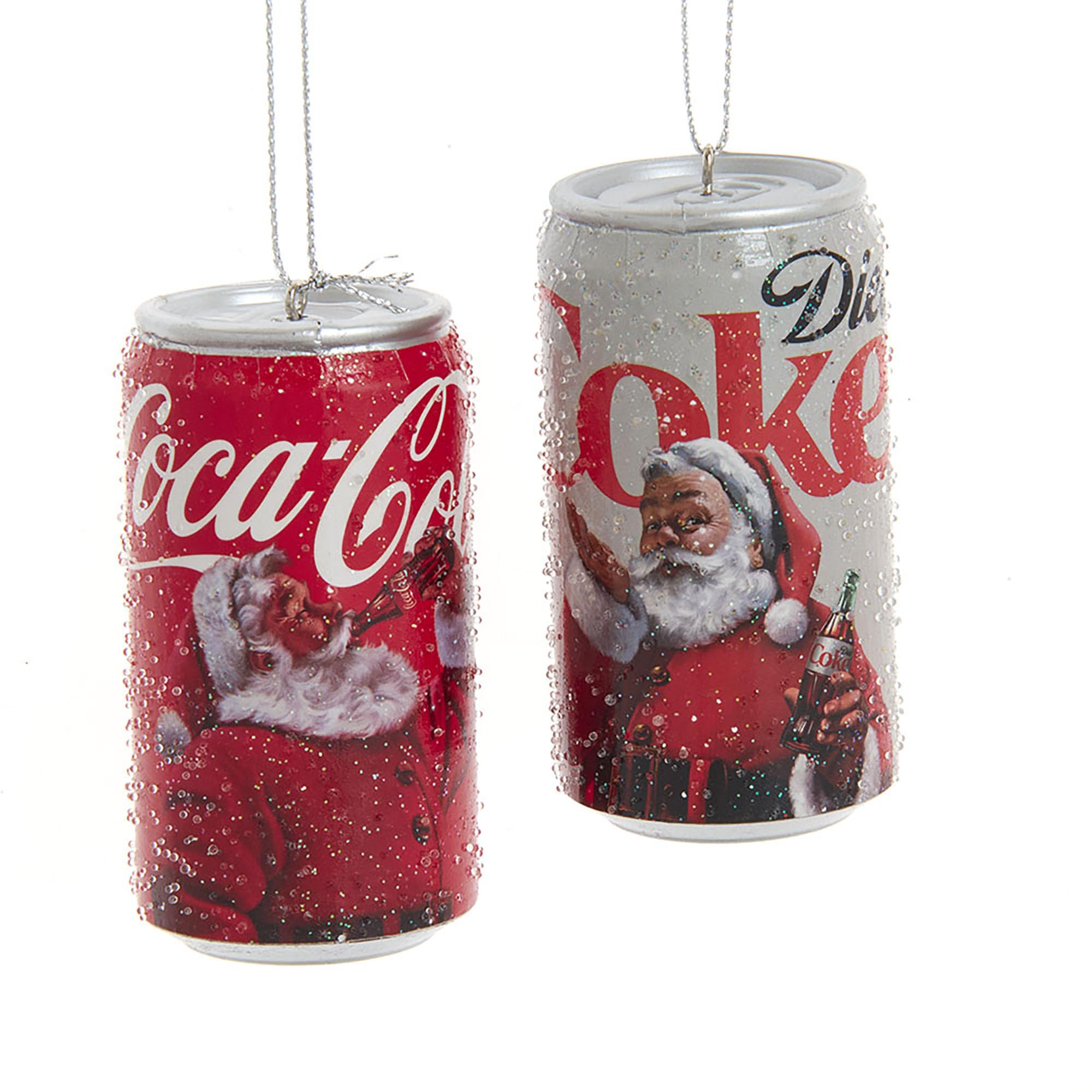 Amazon.com: Coca-Cola® Santa Can Ornament : Home & Kitchen