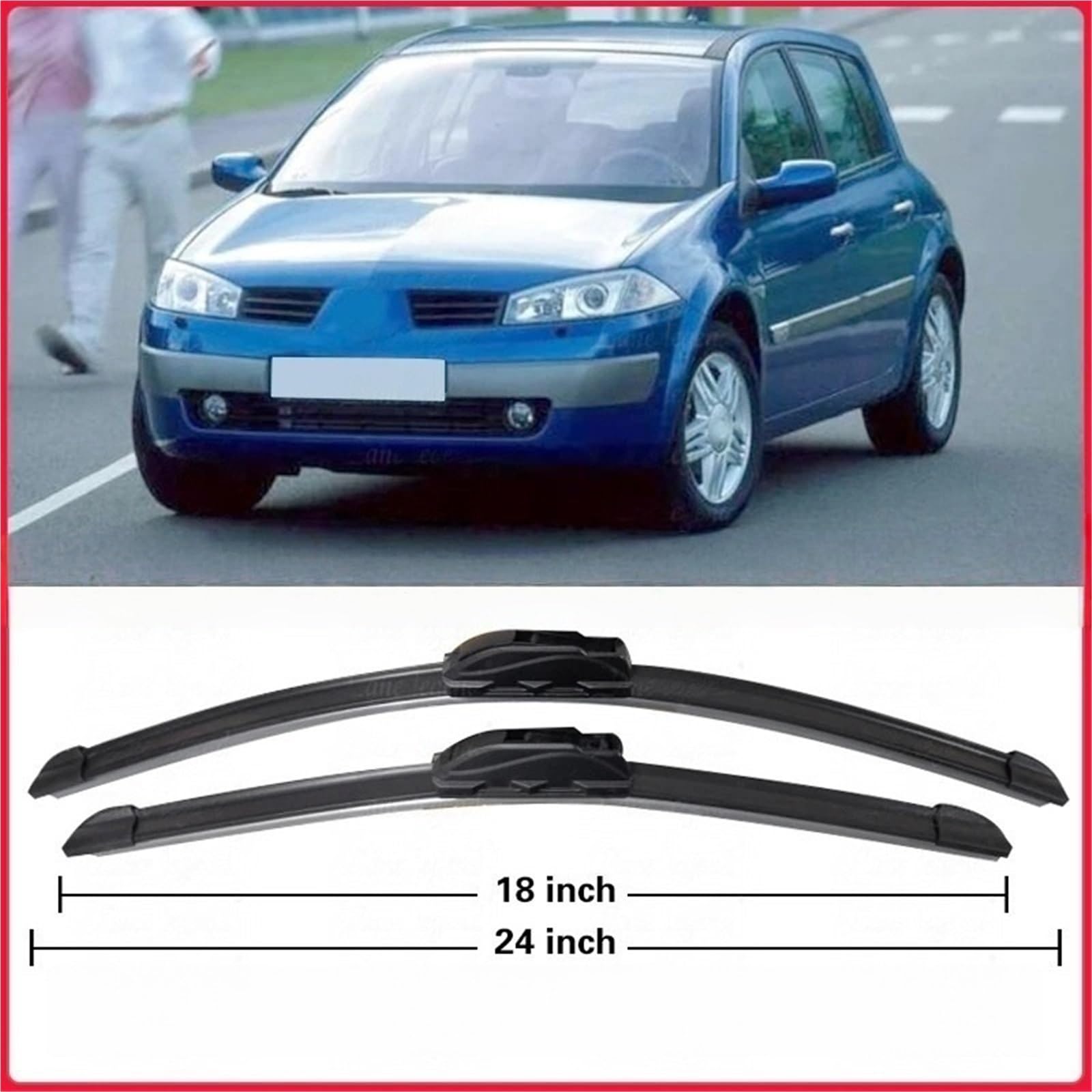 Wycieraczki samochodowe Pasuje Do Re&nault Megane Wycieraczki Przedniej Szyby