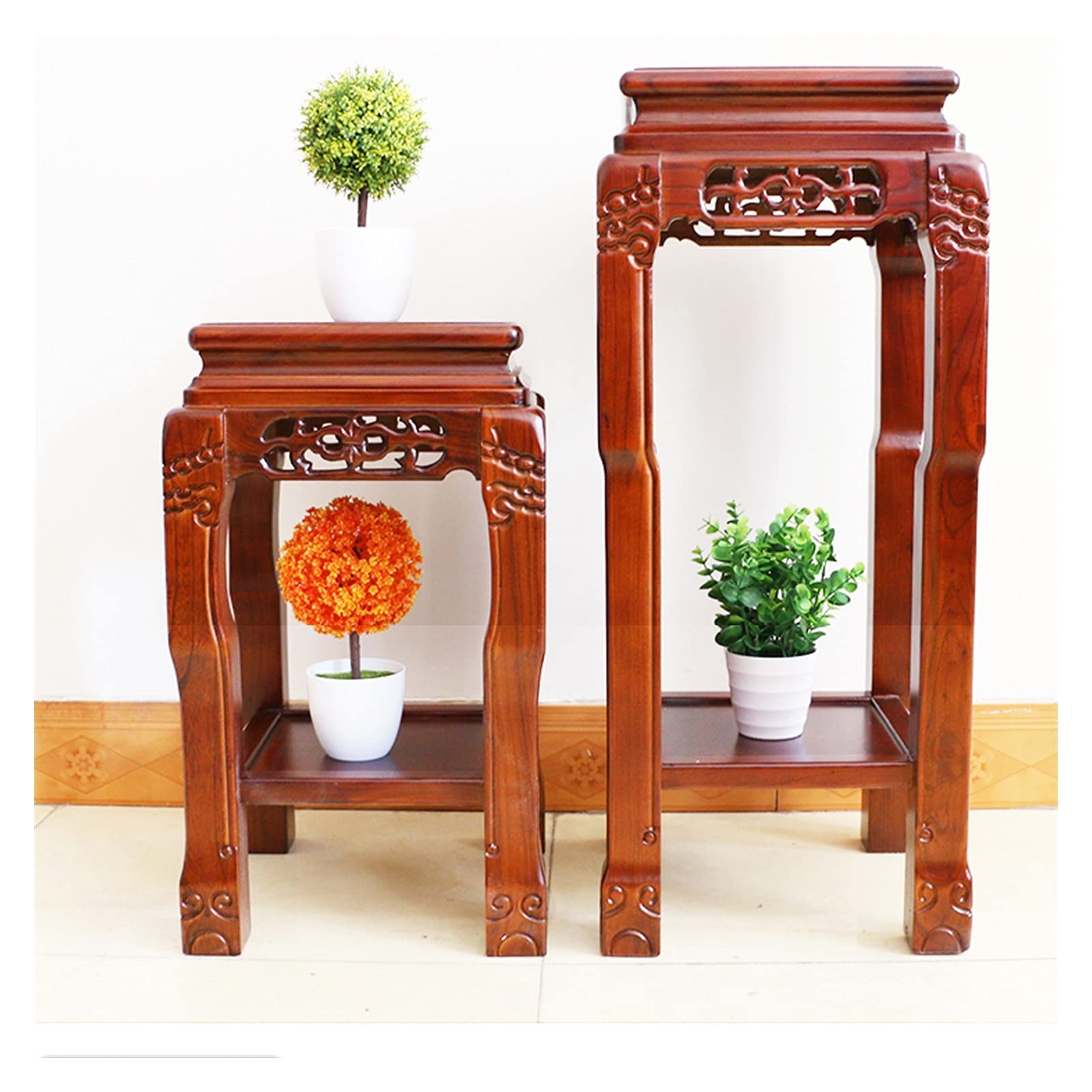 Amazon.com: YXIANG56Q Vase Base Wooden Display Stand Square Flower
