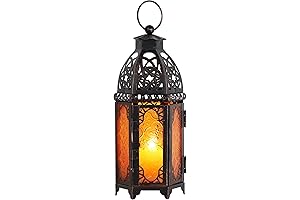 Vintage Moroccan Lantern Halloween Decor