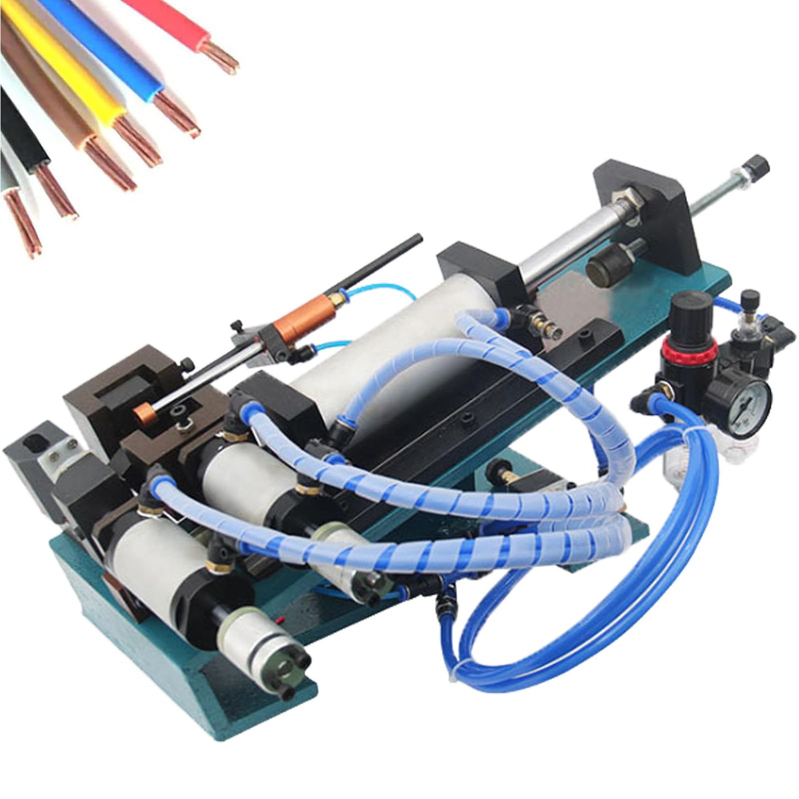 VitalisWorks Pneumatic Wire Stripping Machine, Wire Stripping Machine,Wire Stripper Machine, Automatic Wire Stripping Tool Industrial for Recycling Copper Wire Stripper (305)