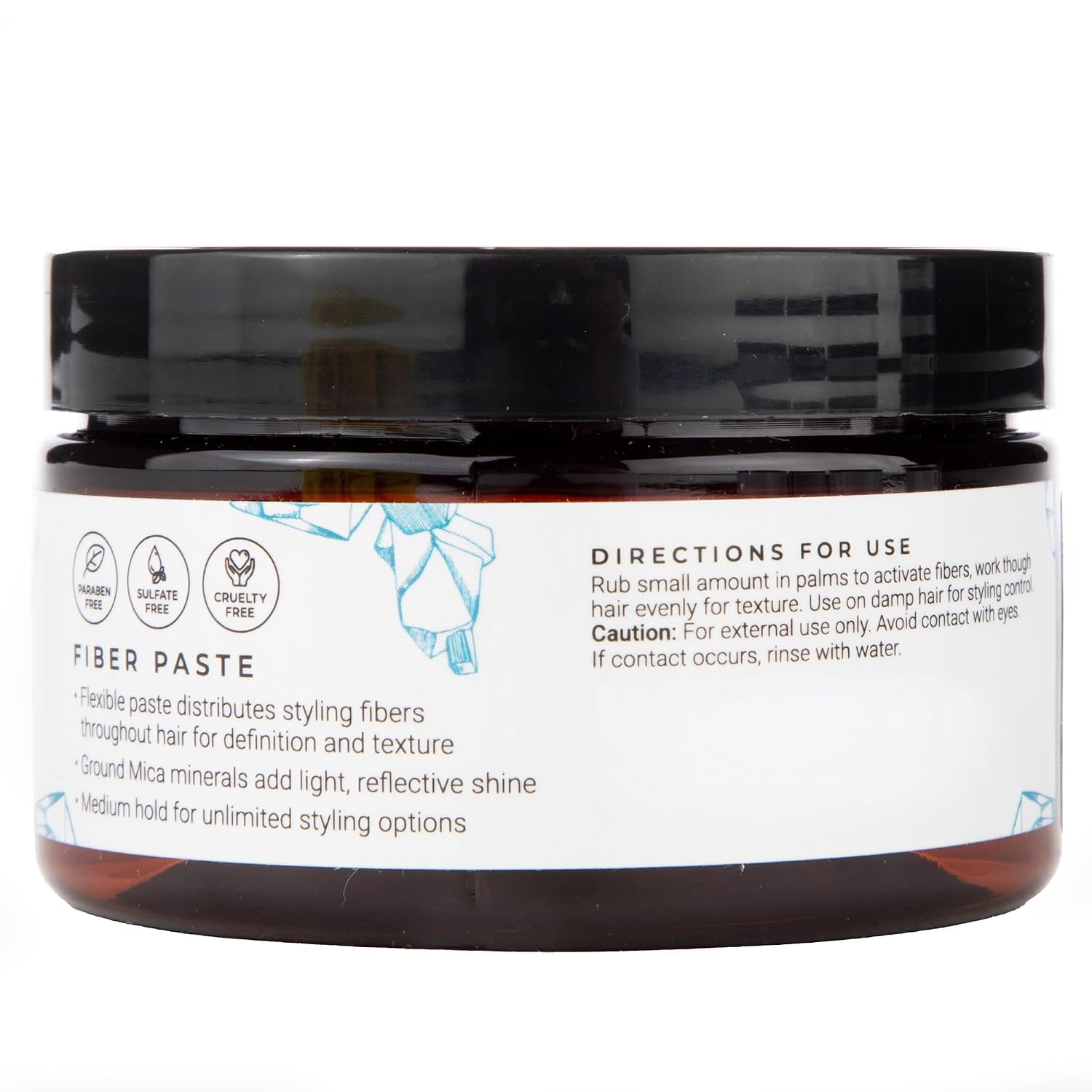 CIBU Fiber Paste - Nutrient Rich Hair Styling Paste for Men and Women - Versatile Volumizing and Fibre Rich - 4oz