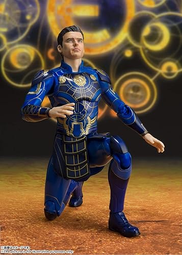 Miniatura 4 de Bandai Spirits S.H. Figuarts Marvel Eternal Ecaris, Aprox. 5.9 pulgadas (5.906 in), PVC y ABS Figura de acción pintada