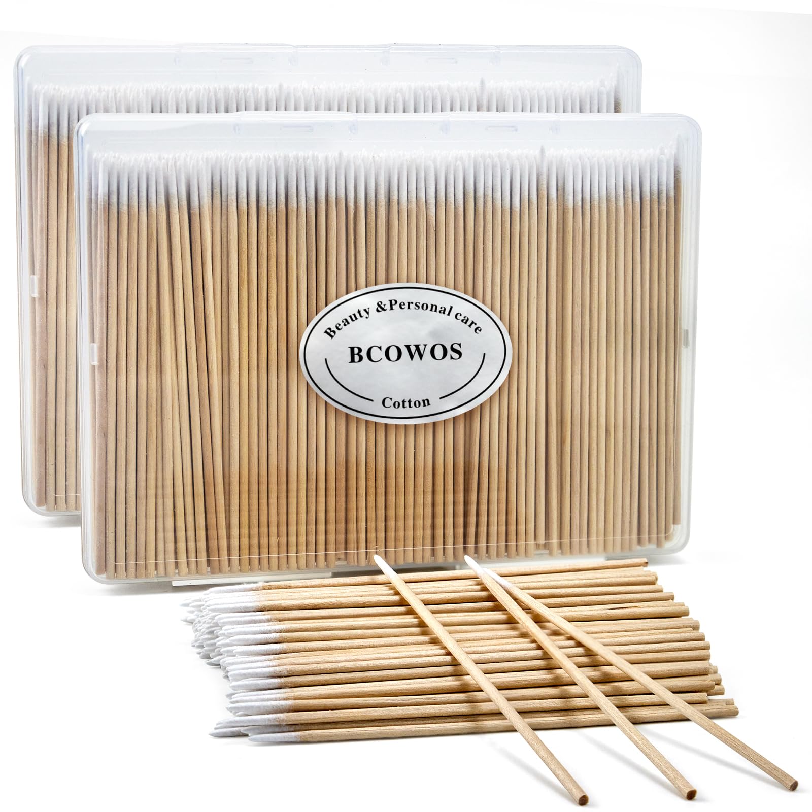 Bcowos 800PCS Pointed Cotton Swabs - cotton balls and swabs | Mubboo