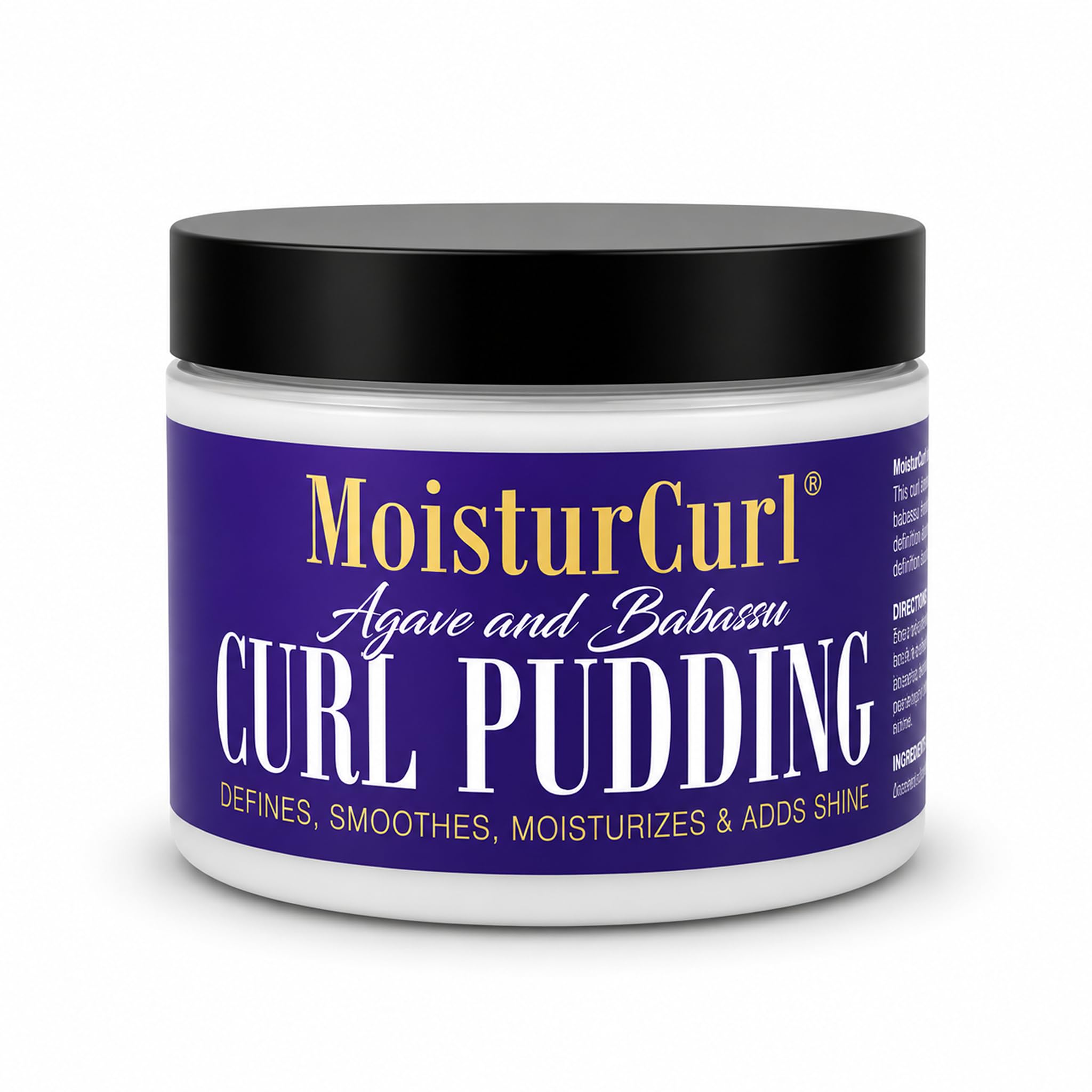 Amazon.com: MOISTURCURL Curl Pudding 8oz - Intensive Curl Defining
