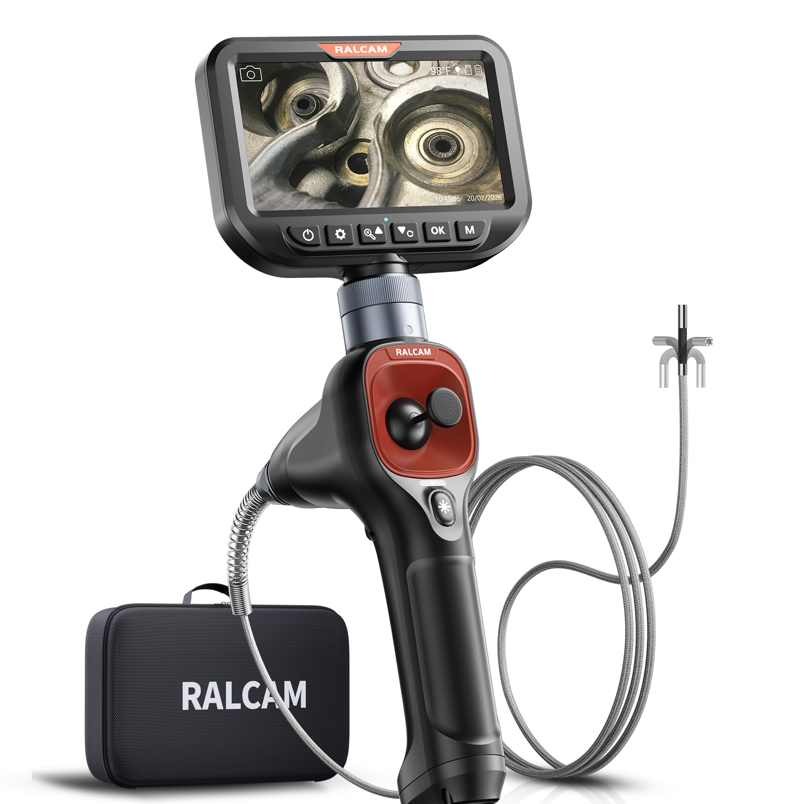 Ralcam 360° Articulating Borescope Dual Lens, 0.25in Slim Probe — Amazon image 9