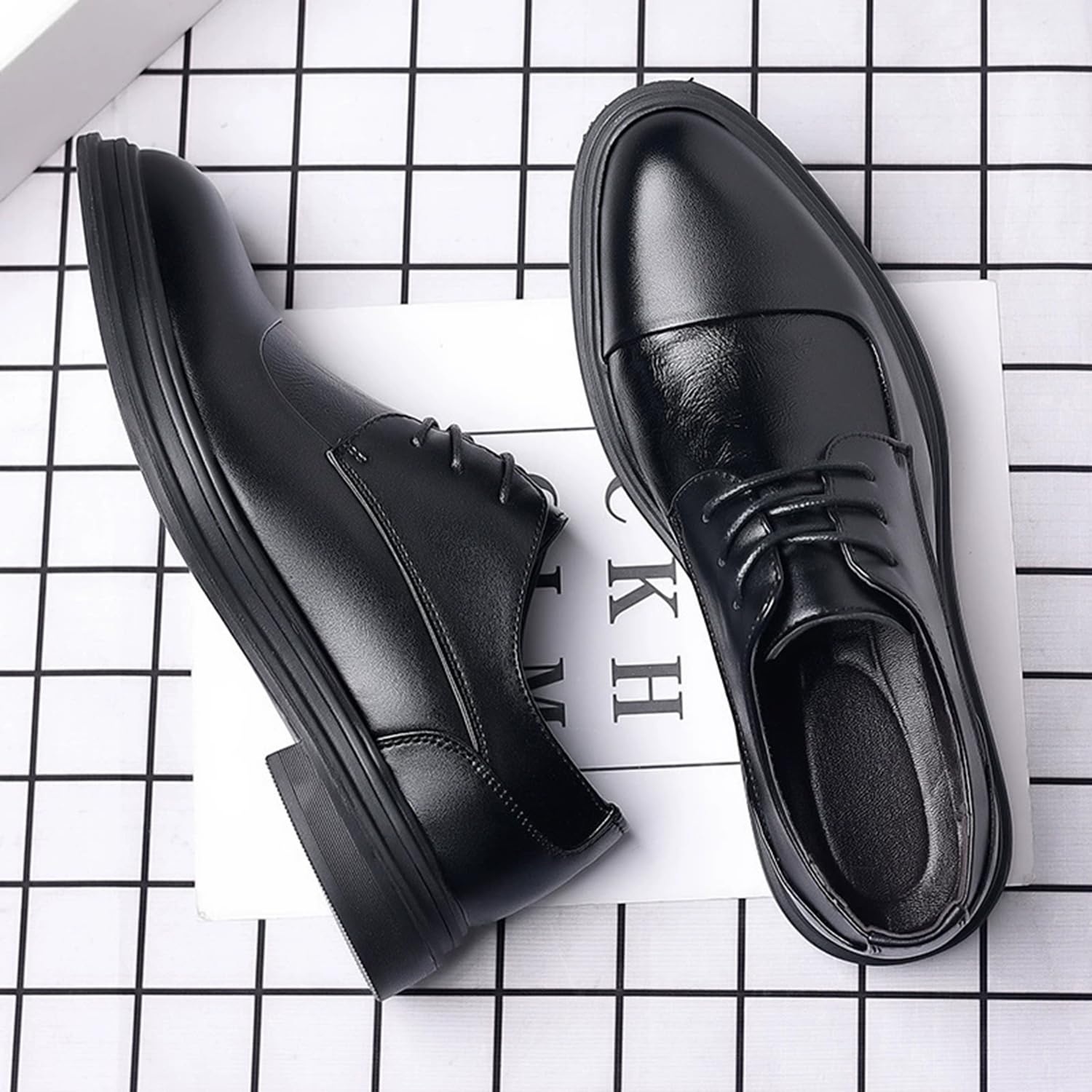 Scarpe da Uomo Classiche Basse Stringate Derby Scarpe Oxford | Oxford da Uomo Scarpe Derby Stringate Basse Scarpe Formale Scarpe da Sposa