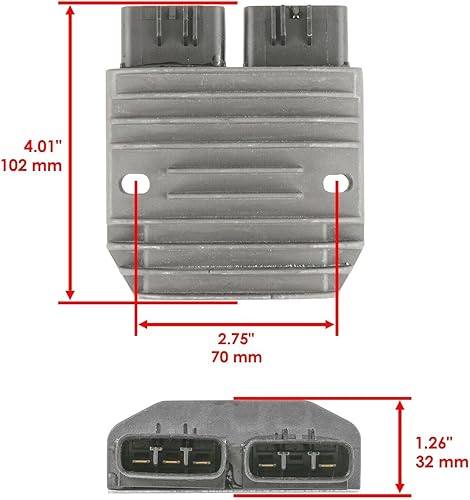 Miniatura 4 de Replacement Part OEM for Regulator Rectifier for Arctic Cat Prowler XTX Hdx Xt 700  Hdx 700 4X4 2013-17 Index-DDR965-GTF1-49308