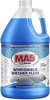 MA5X Windshield Washer Fluid 1 Gallon Blue - Streak-Free All-Season Cleaner, Safe on Paint, Crystal Clear Visibility Down to 32°F