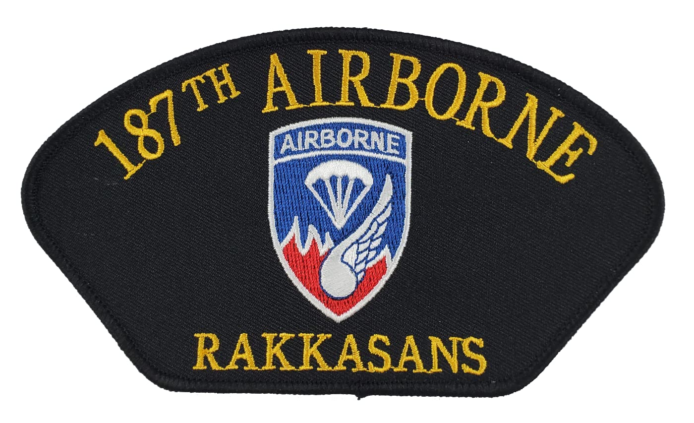 Amazon.com: 187TH Airborne RAKKASANS with Crest Patch - Color