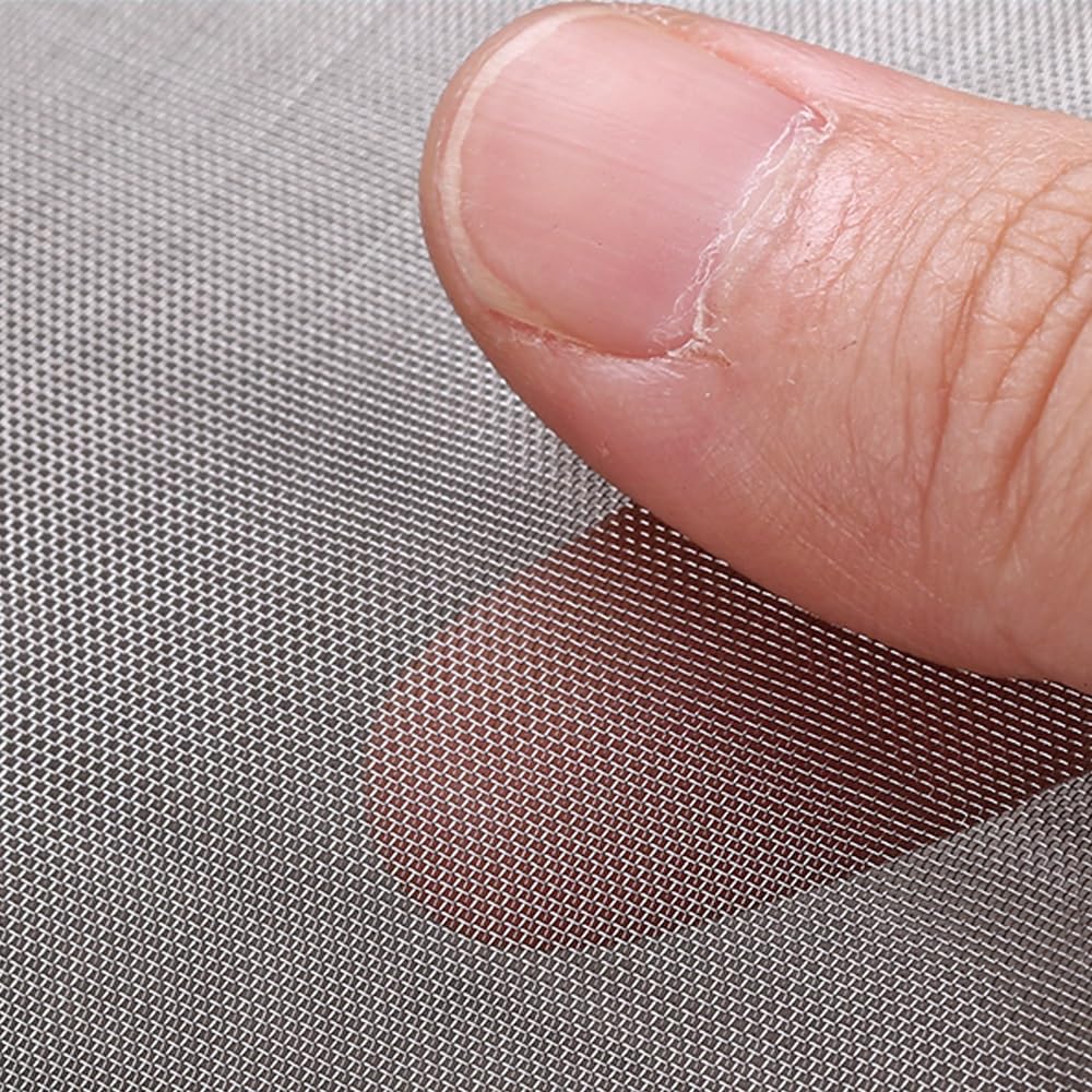 Filtersieb Aus Gewebtem Draht Edelstahl 304 | Silber, mehrere Größen, Verwendungsszenario: Filtern, Basteln, Heimdekoration, Modellbau(50x200cm)
