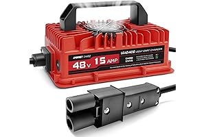 15 Amp 48 Volt Golf Cart Battery Charger for Yamaha G19-G22