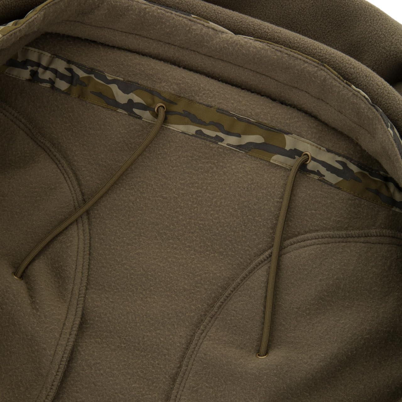 Drake Waterfowl Eqwader MST Camo 1/4 Zip Jacket, Waterproof, Fleece-Lined, Adjustable Cuffs, Men’s Hunting Pullover - Image 6