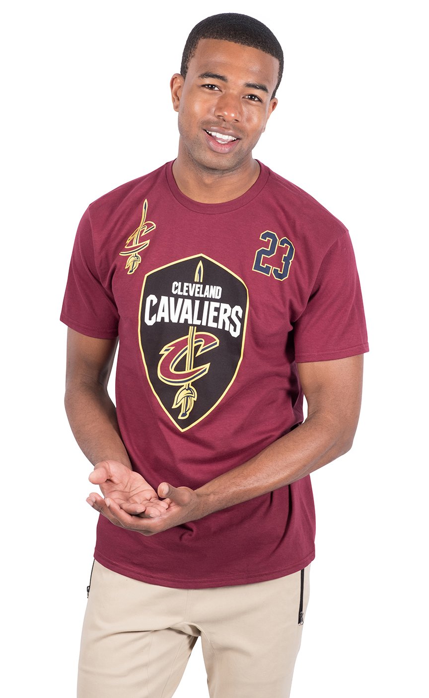 Ultra Game NBA Player's Name & Number Short Sleeve T-Shirt