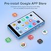Reproductor MP3 SWOFY 80GB con Bluetooth y WiFi, pantalla táctil a color de 4", reproductor MP4 con control parental, Spotify, Audible, YouTube, reproductor de audio digital Android para niños, hasta 1TB, azul 7
