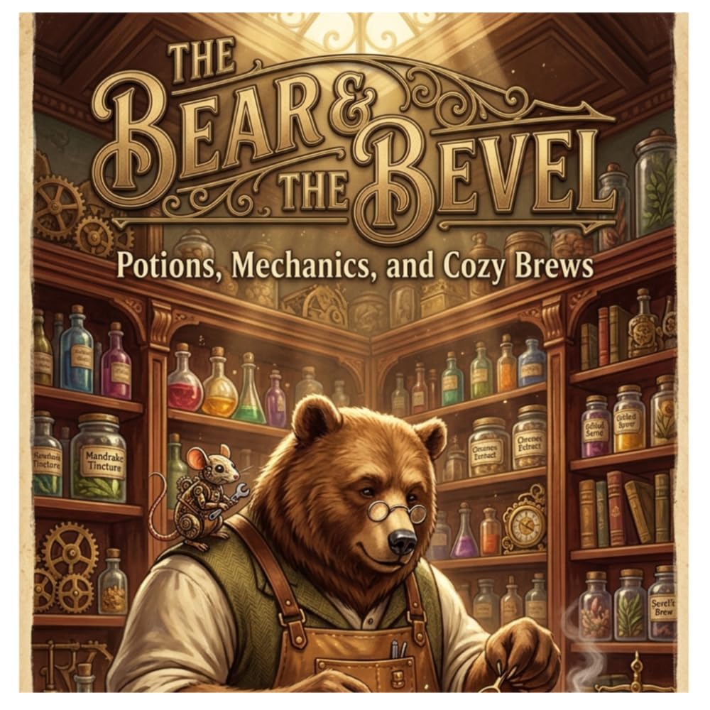 The Bear & The Bevel: A Gilded Age Apothecary: Whimsical Potions, Mechanical Assistants, and Cozy Brews