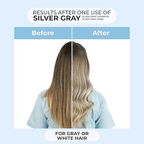 Miniatura 3 de Naissant Icy Cool Blonde Hair - Mascarilla tonificante morada  Elimina el cobrizo  Neutraliza los tonos amarillos y anaranjados  Sin parabenos,