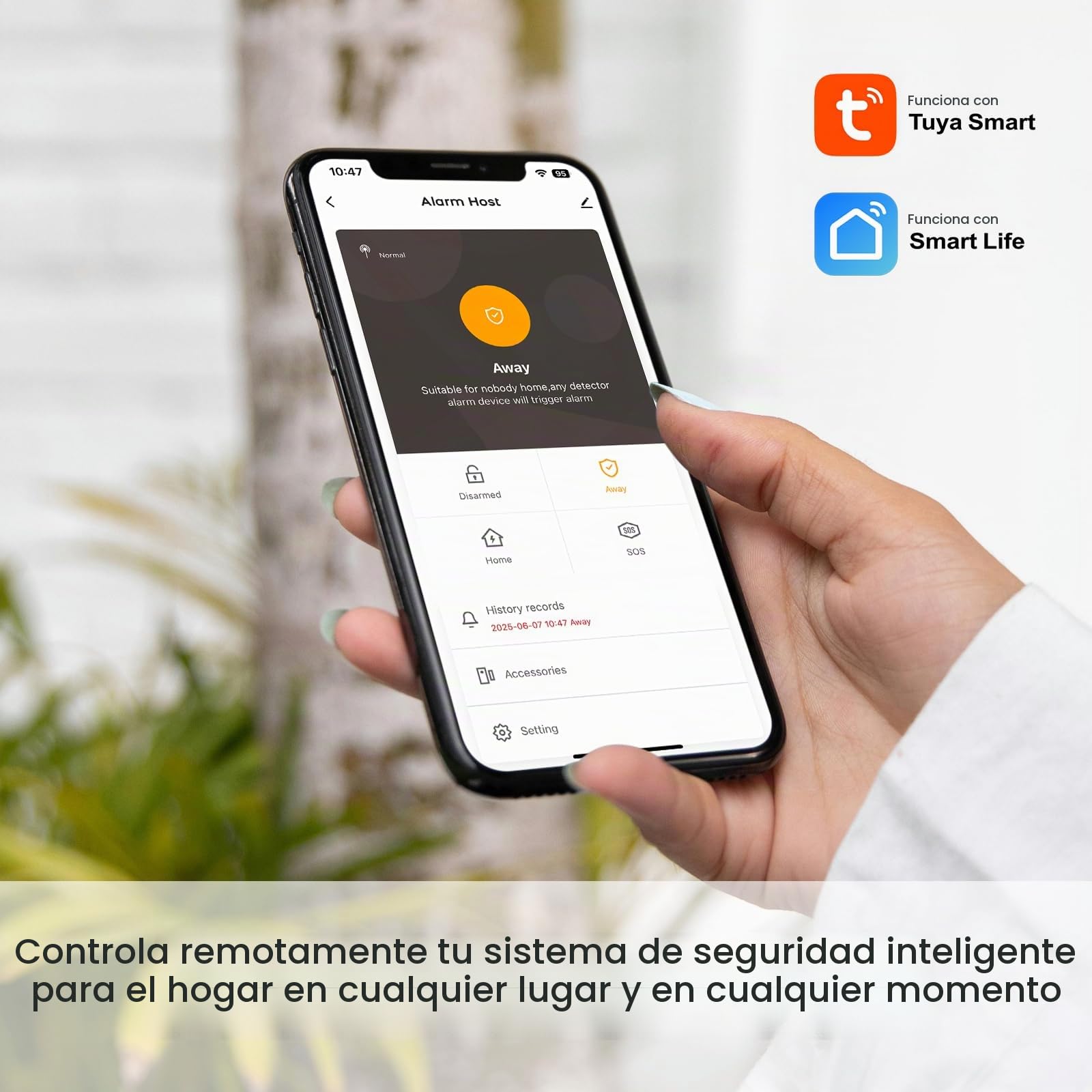 XNY Sistema de Alarma para Casa, 24 Pack, Sin Cuotas Mensuales, Alarmas para Casa WiFi, 4G Kit Alarma casa con Detector de Movimiento, Sensor de Puerta y Ventana, Control Remoto, Hasta 200 detectores